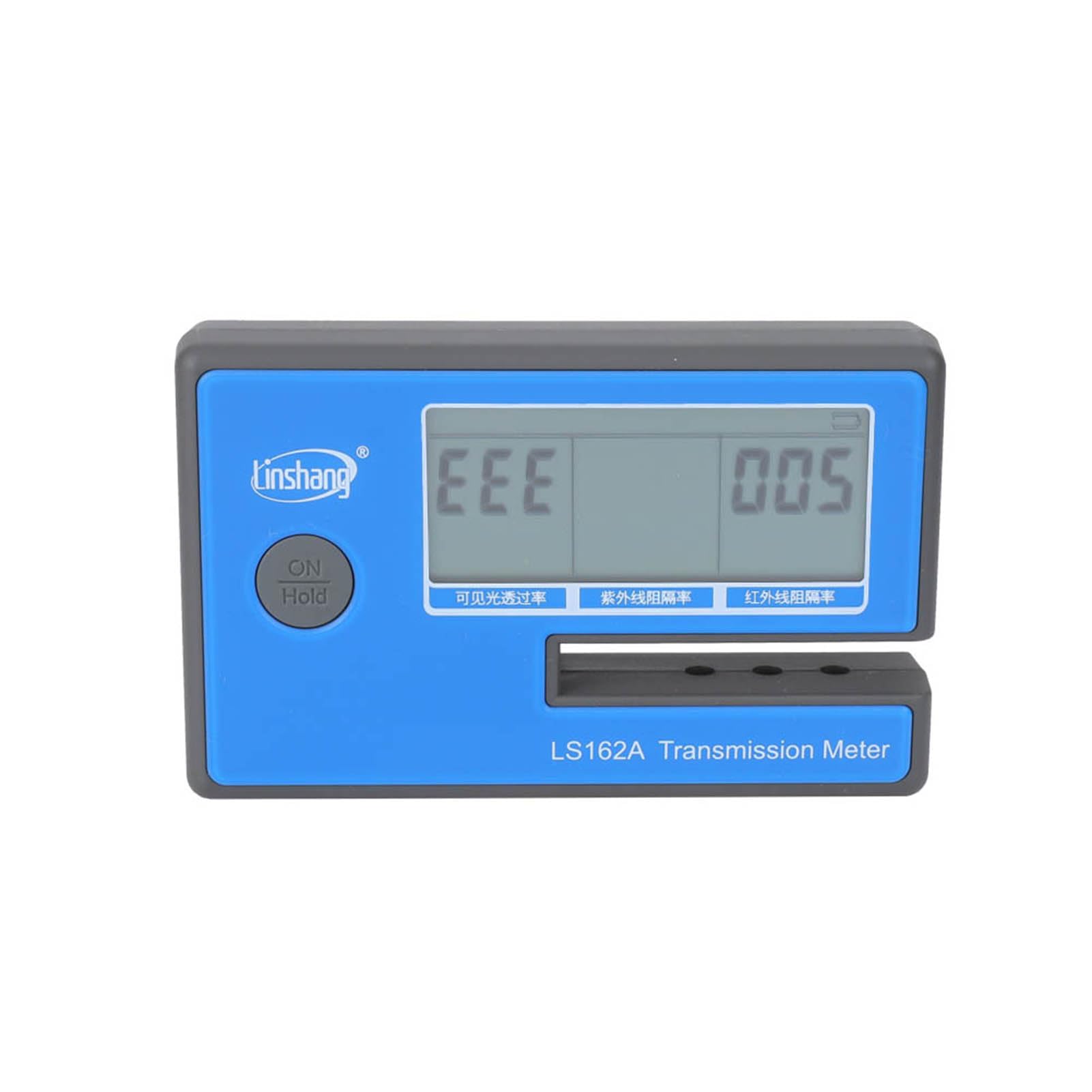 YWBL-WH Medidor de Película de Ventana Portátil para Rechazo UV IR, Probador Solar Portátil Compacto con Medición VLT para Vidrio Automotriz y Residencial
