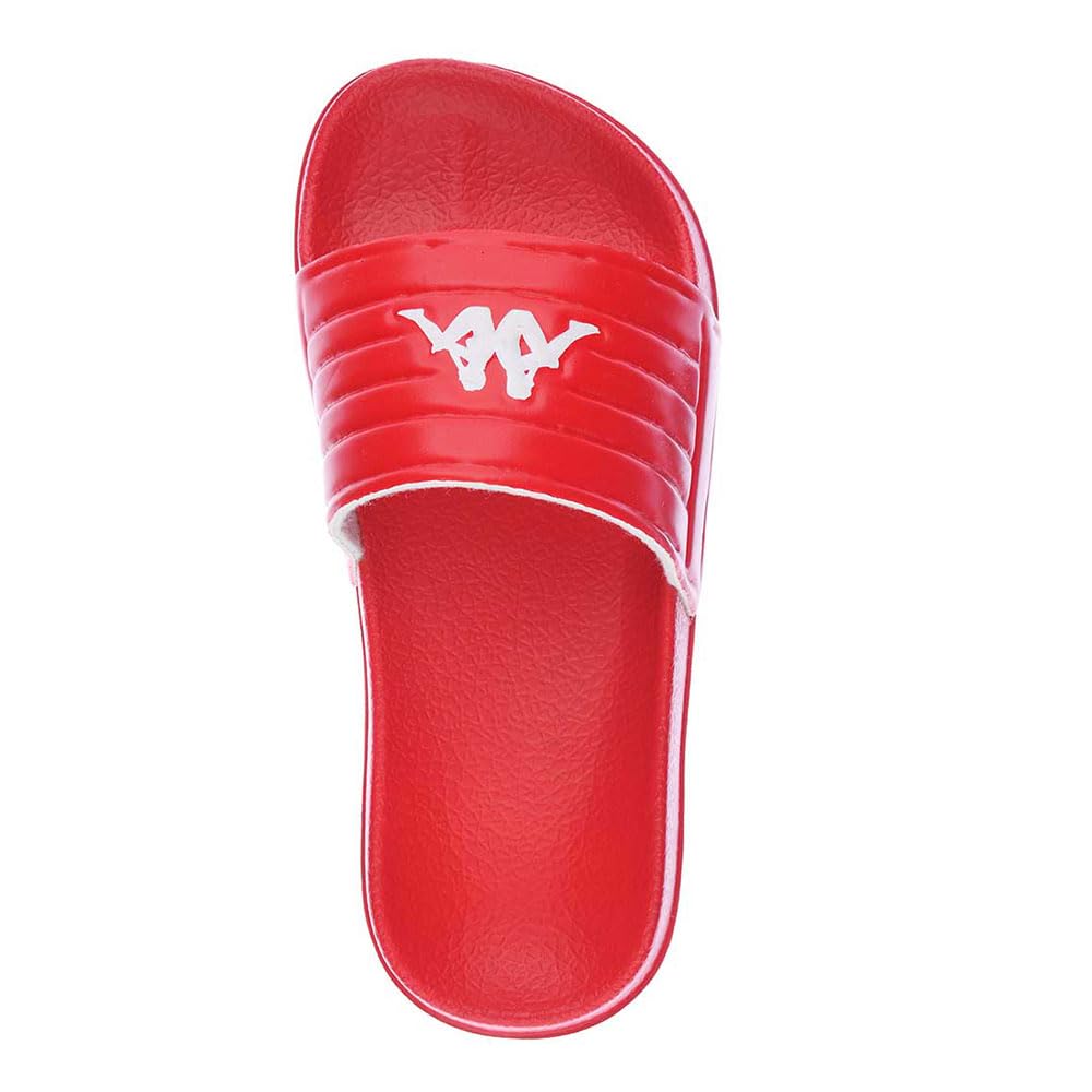 Kappa Ciabatte Bambini Sarty Rosso, Taglia 37