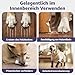 Oiyeefo Anti-Rutsch Hundesocken, 2 Paar Verletzungen Pfotenschutz Innenräume Hundeschuhe mit Verstellbarem Klettverschluss und Doppelseitige Silikongel für Kleine Mittlere und Große Hunde (Größe S)