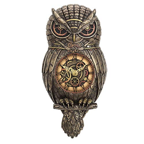 Nemesis Now Chronology Wisdom Uhr, 34 cm, bronzefarben