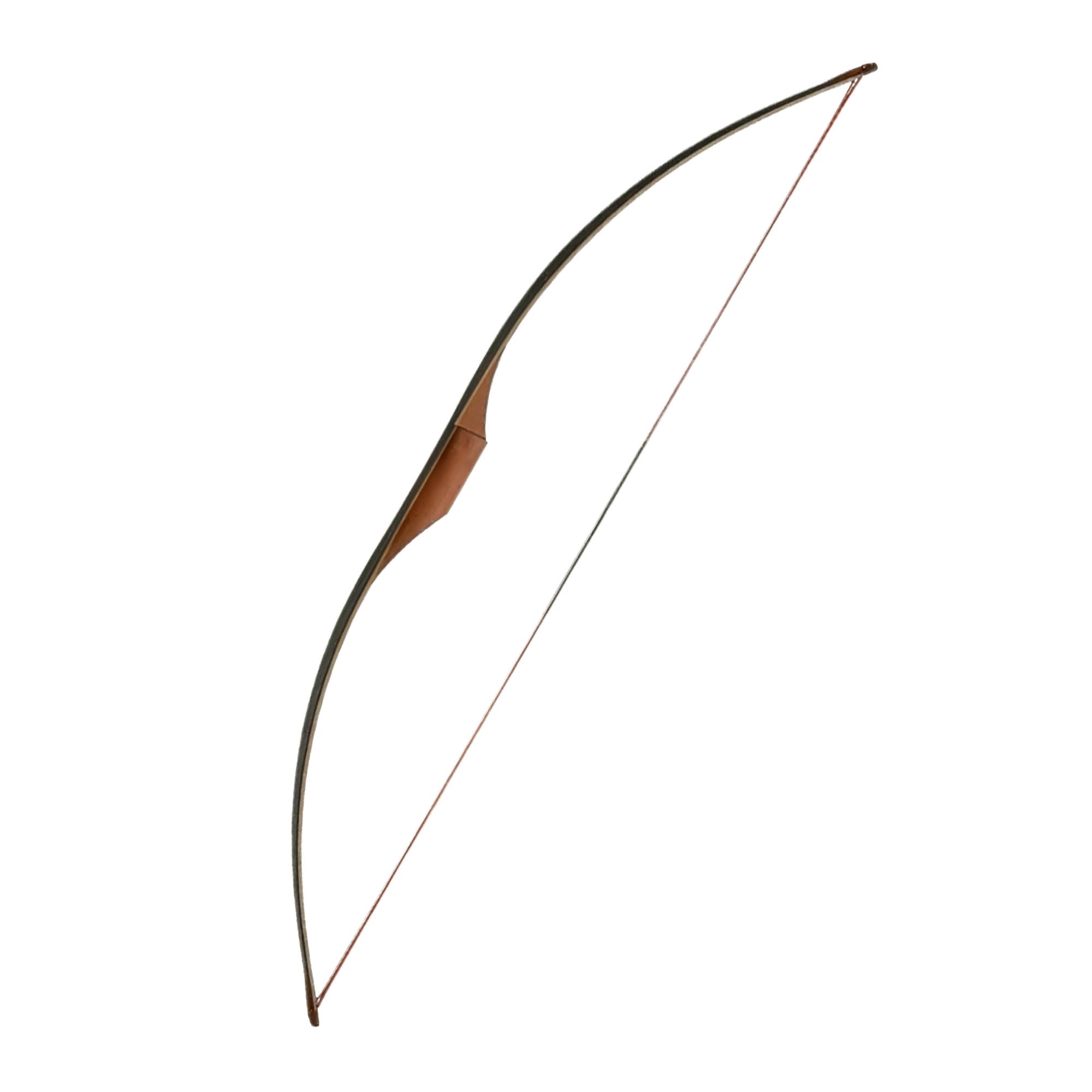 Penthalon Little Sioux Kinder Bogen - hochwertiger Bogensport Langbogen aus Holz für Kinder von 6-10 Jahre, Bogenlänge 35 Zoll/89 cm, Zuggewicht 10-15 lbs