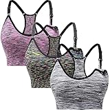 Suekaphin Nursing Sports Bra for Women,Pregnancy Workout Bras,Maternity Sports Bra,Sports Nursing Bralette for Large Breasts,SGA,Medium
