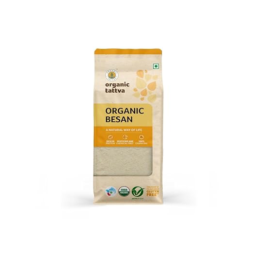 Organic Tattva, Organic Gluten Free Besan, 500g