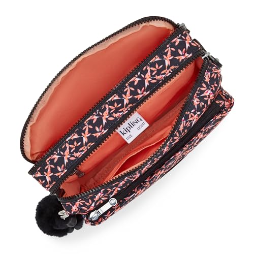 Image of Kipling Women's Abanu Medium Crossbody Bag, Lightweight, Adjustable Nylon Waist Pack with Multi-Compartment Zip Pockets