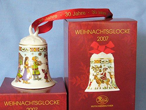 Preisvergleich Produktbild Hutschenreuther - Weihnachtsglocke 2007 Porzellan - Glocke - NEU - OVP