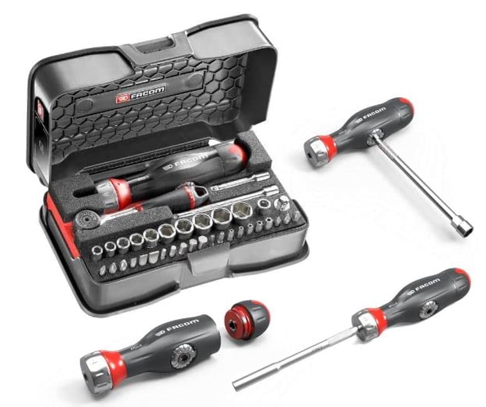 Amazon.co.jp: FACOM - ソケットとビットホルダーのセット 1/4