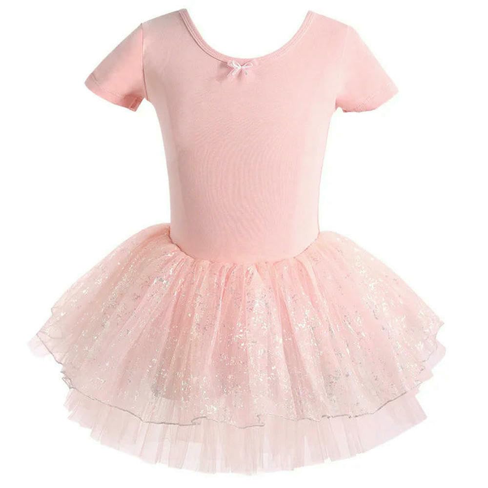 QXDZSW Tanzkostüm, Outfits, Mädchen, Kleider, Ballerine, Kinderkleidung, lässiges Ballettkleid, Vestidos, Balletttrikot für Kinder
