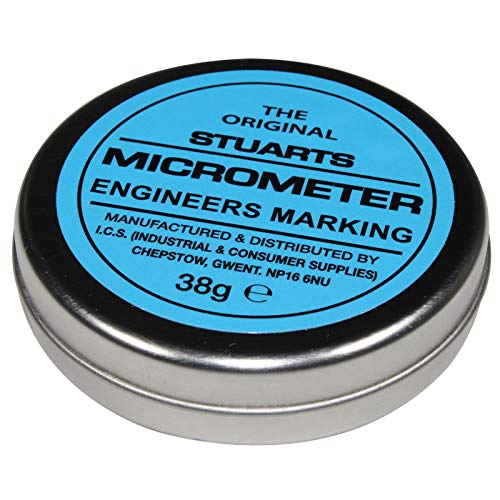 Stuarts Micrometer Engineers Marking Blue (1 Tin, Blue)