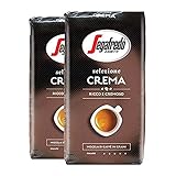  Segafredo Zanetti Selezione Crema, Ganze Bohne - 1kg - 2x