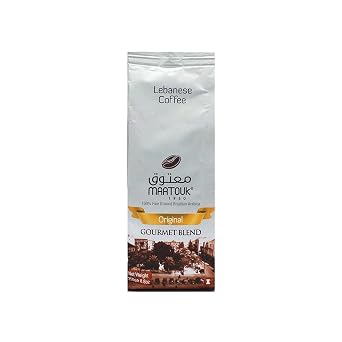 Maatouk Lebanese Coffee, Original Gourmet Blend, 7 Ounce