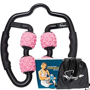 Foam Roller Deep Tissue Massager | Myofascial Massage Tools with Drawstring Gym Bag | Muscle Roller for Legs | Fit…