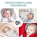 Baby Pillow for Newborn Infant(0-12months),Flat Head Prevention 3D Memory Foam Can Support Head & Neck Pillow,Head Shaping Pillow,Heart Shaped