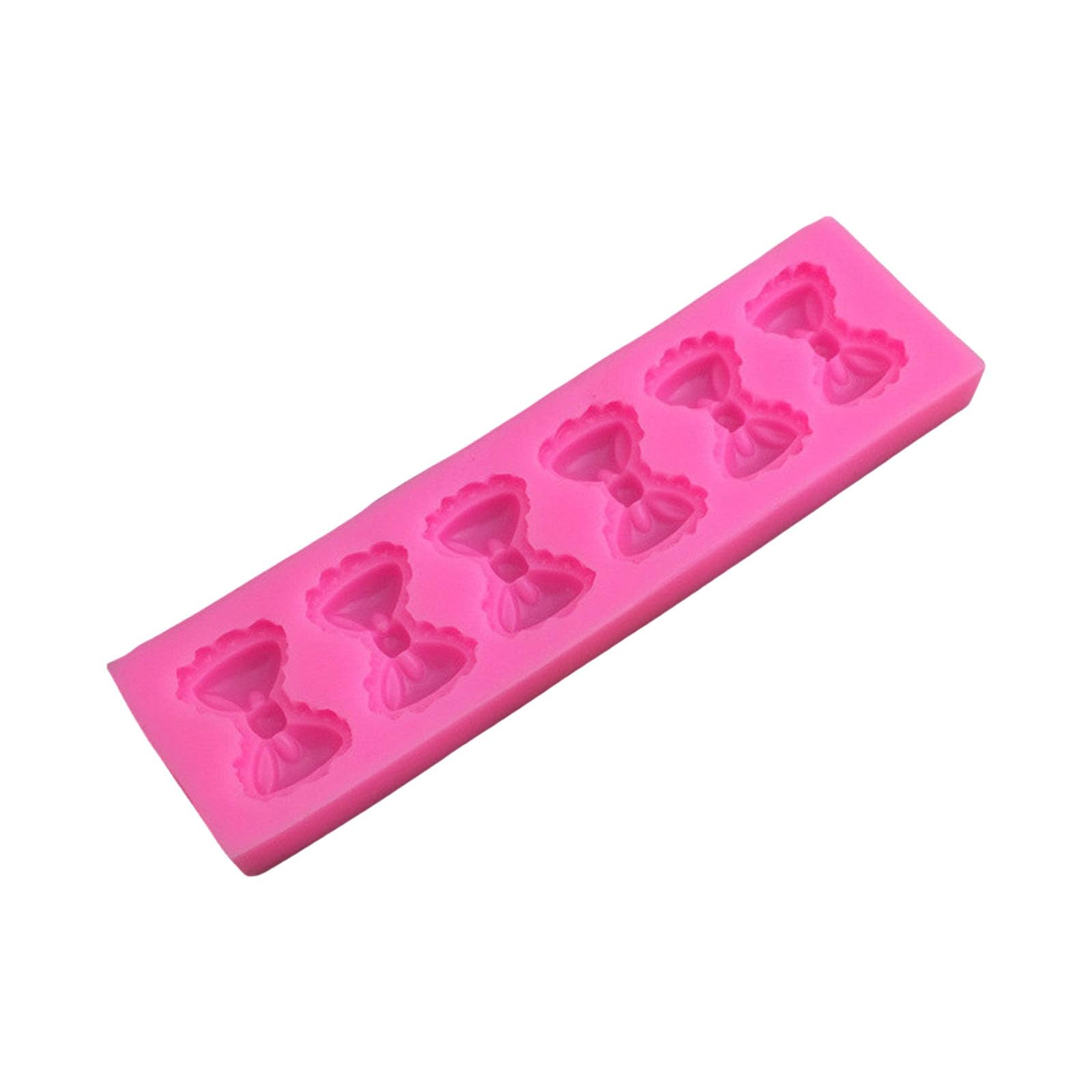Tsophreniq Chocolate Molds Flower Bowknot Silicone Fondant Cake Decorating Baking Tool for, Pastries Mold Kitchen Baking Supplies