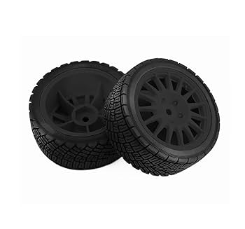Amazon | SHEAWA 1/10 RCカー用ランフラットタイヤ ホイールリム