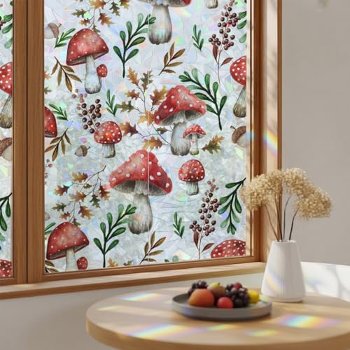 Vinilo decorativo para ventana 19.6x39.3 pulgadas rojo miniatura 1