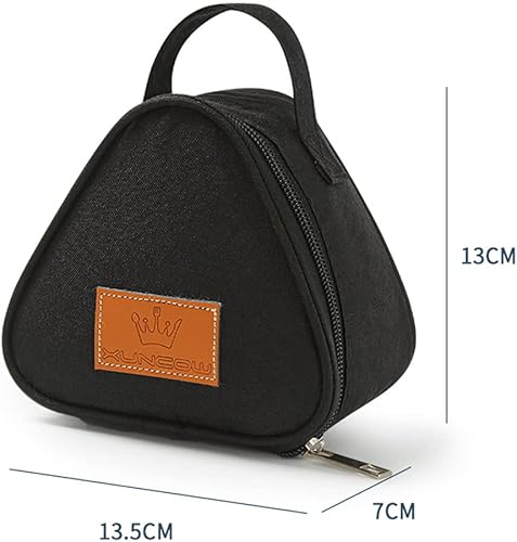 Miniatura 10 de KEAIDUO Pequeñas bolsas reutilizables para aperitivos, contenedor de alimentos para mujeres, bolsa de sándwich, trabajo, viajes, gimnasio, picnic, a