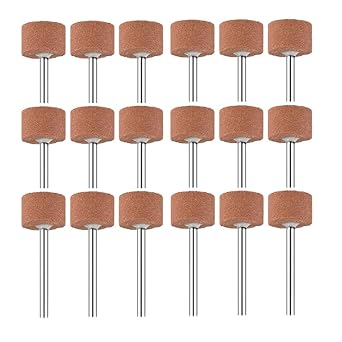 18pcs 1/8'' Shank Rotary Grinding Stones Sharpening Bits