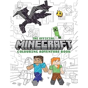 The Official Minecraft Colouring Adventures Book