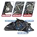 CZDONGY Headlight Assembly Compatible with 2012-2017 Kia Rio w/Bulbs Halogen Headlamp (Left and Right)