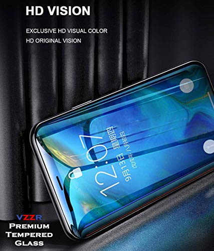 Image of VZZR? Premium Tempered Glass for One Plus 6T Screen Protector [11D] - Full HD, Shatterproof, Anti Scratch Screen Guard For OnePlus 6T (Black Edition)