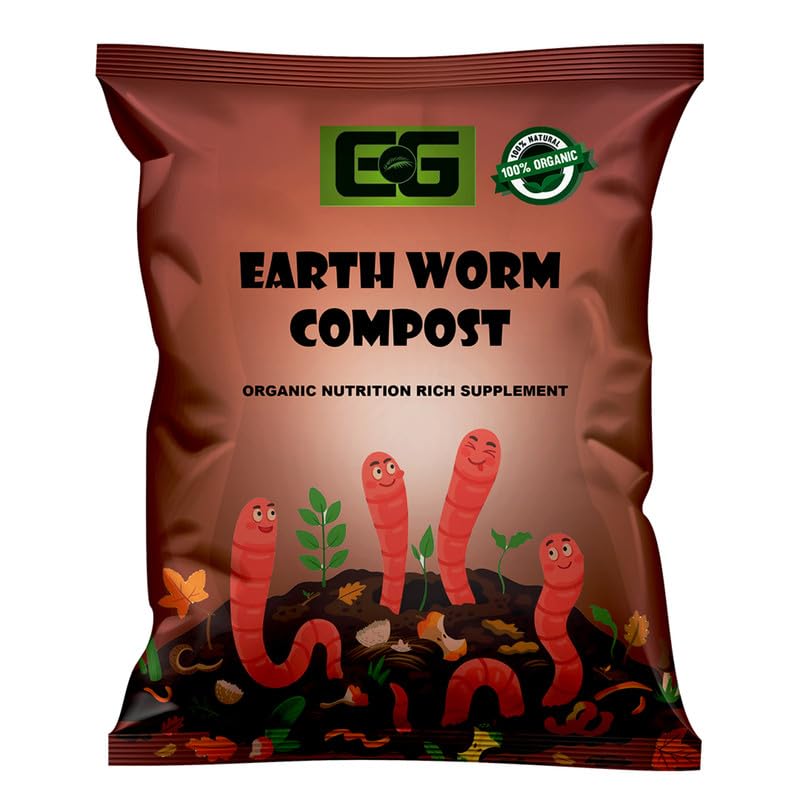 EG ELAMGREEN Organic Earthworm compost, vermicompost for plants growth rose plant fertilizer (1) (B0D7YTHQ2B) Amazon Price History, Amazon Price Tracker