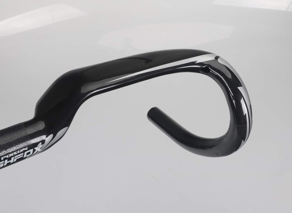 Amazon | FLASH FOXハンドル カーボンハンドル ロードバイクハンドル