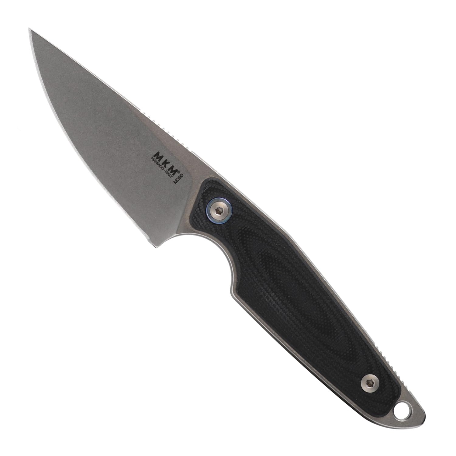 Amazon.com: MKM Maniago Knife Makers MAKRO 1 Drop Point Fixed