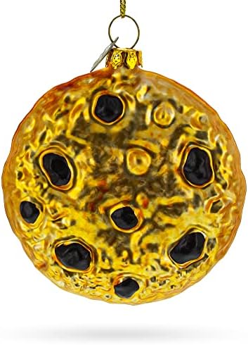 Chocolate Chip Cookie Blown Glass Christmas Ornament - Image 5