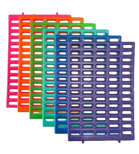 All Things Bunnies Colorful Rest Mat (Teal)