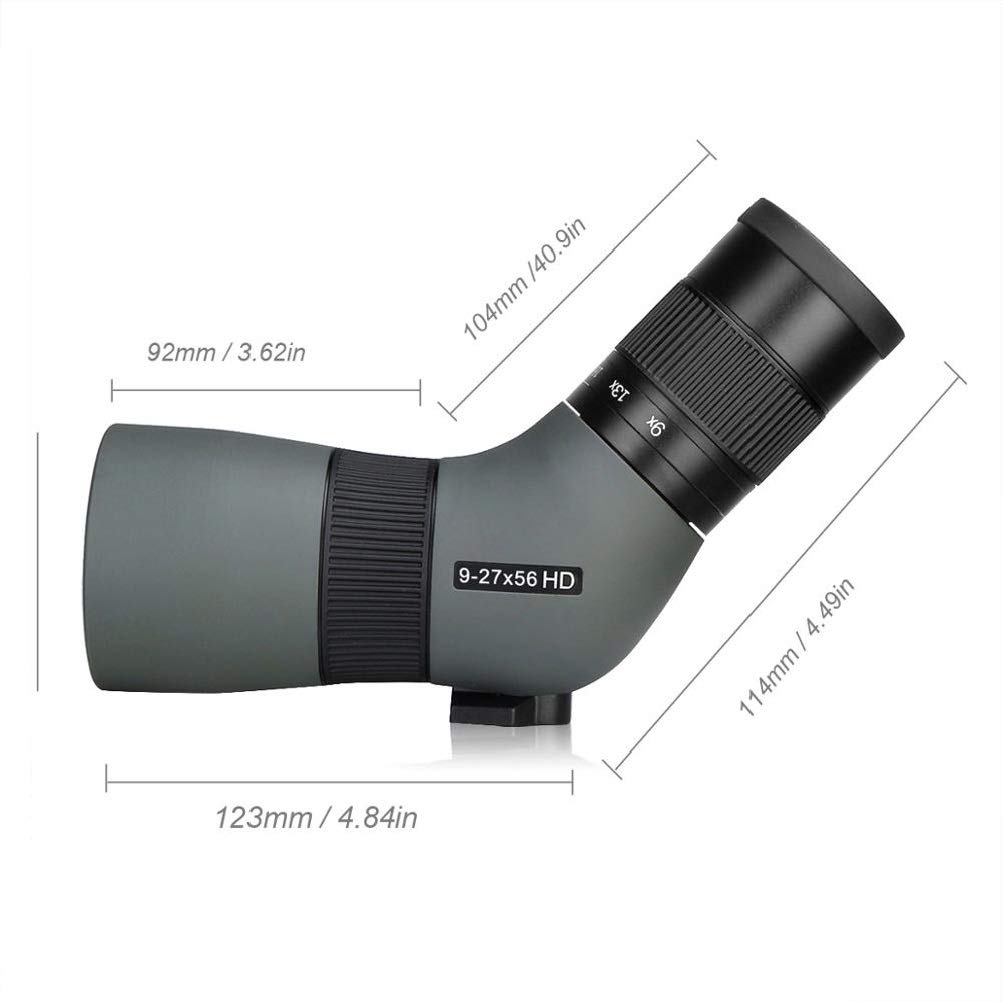 Telescopio para observación de Aves SV410, 8-24x50/9-27x56, con corrección de Fase y Recubrimiento de dispersión Extra Baja.