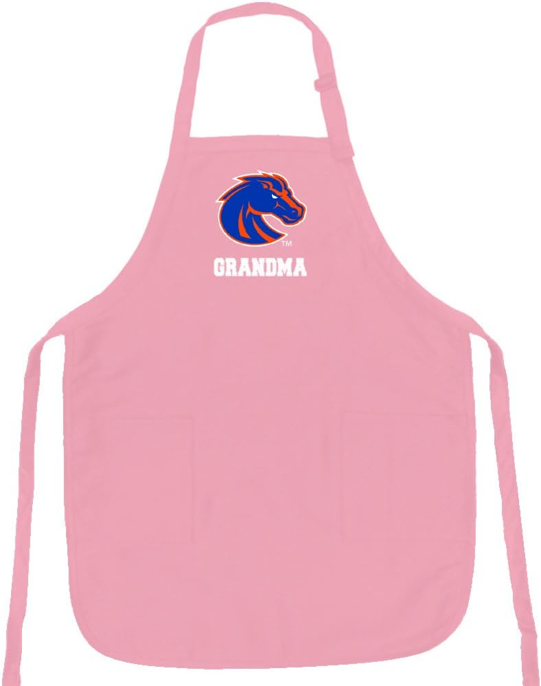 Broad Bay Boise State Grandma Apron DELUXE Boise State University Grandma Aprons MADE IN THE USA