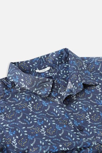Image of Allen Solly Boys' All-Over Print Shirt | Bow Tie Detail | Regular Fit | Wedding & Festive