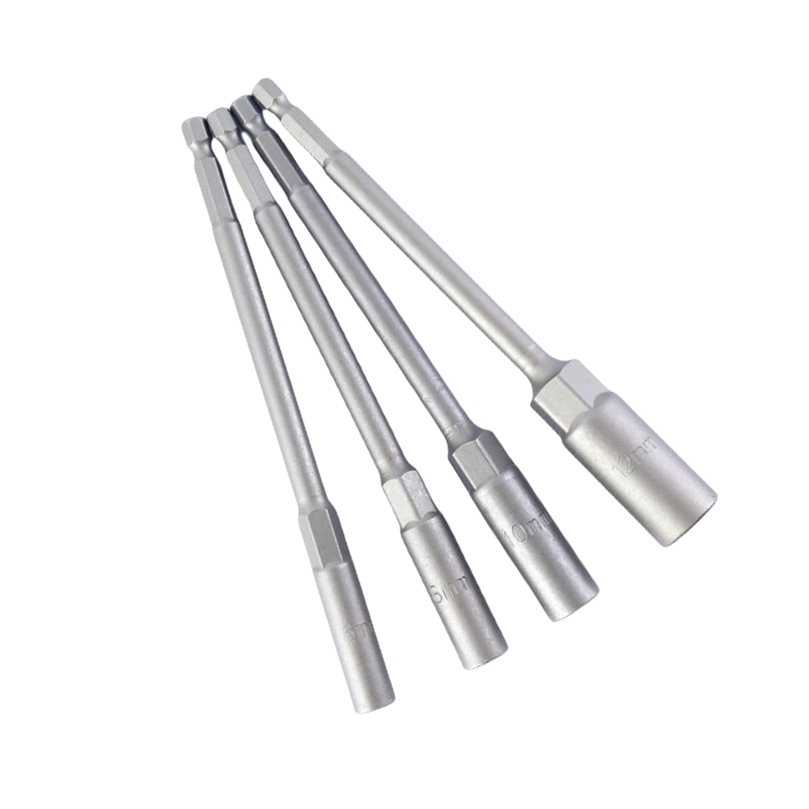 Msioytog 6 8 10 12Mm Duty 150Mm Extra Long Socket For Enhances Durability & Automotive Repair Hard To Reach Bolts And Nut Narrow Space Socket