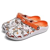 Zuecos de jardín para Hombres Mujeres Ligeros sin Cordones Transpirables Zapatos de Playa Sandalias Deportivas Chanclas Cocina Patio de Playa Piscina Ducha Verano Interiores Exteriores Zapatillas