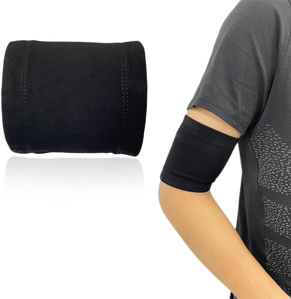 Diabetic Sensor Armband Fit for CGM Devices Sleeve Protective, Comfortable & Breathable, 1 Pcs (L)