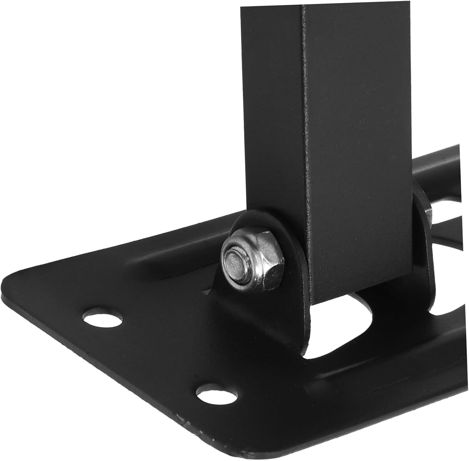 Tv Wall Mount Full Motion Black Monitor Bracket Sturdy Construction Easy Install