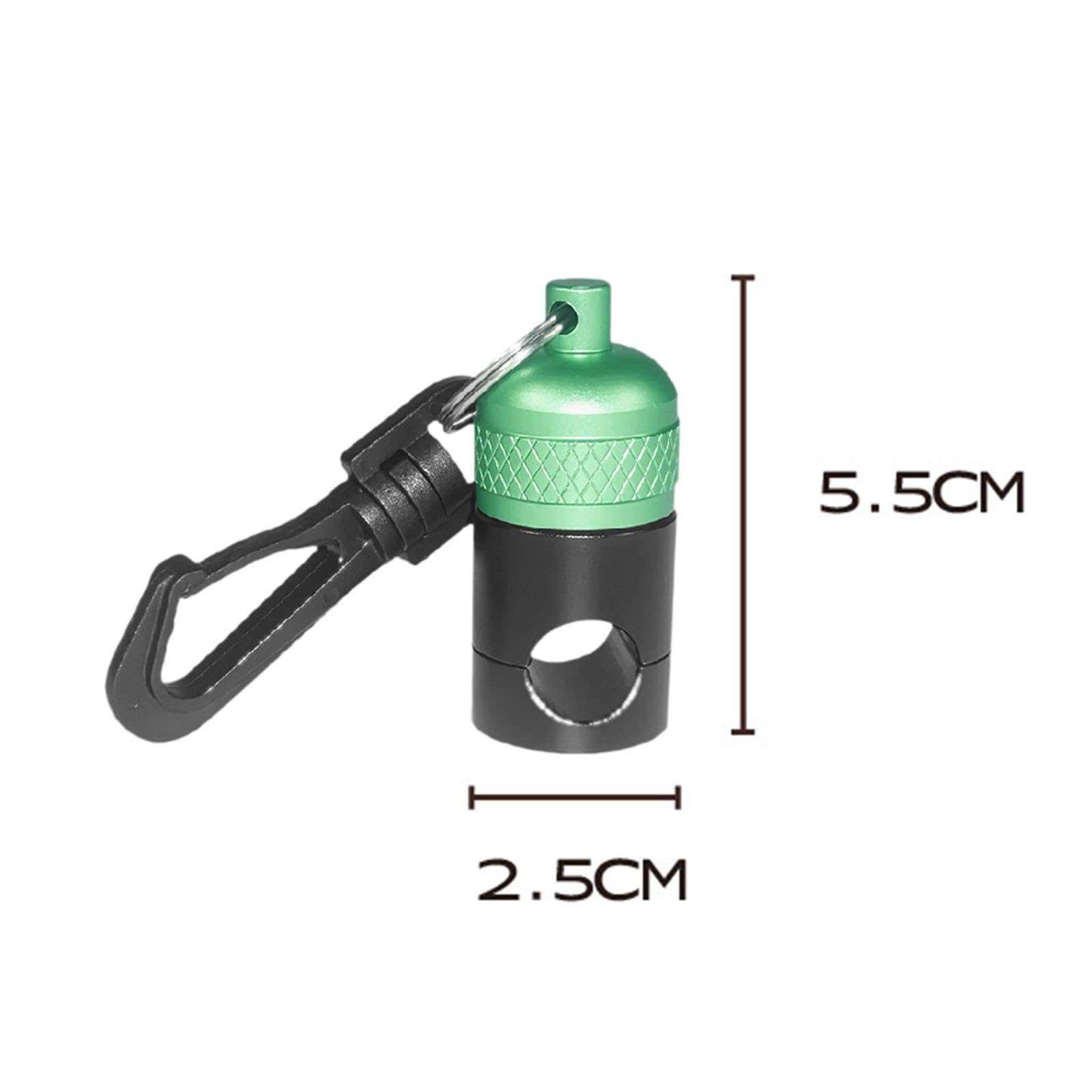 Perfeclan Magnethalter, Halter Magnet Atemregler Schlauchhalter Retainer Clip Tauchzubehör, Aluminiumlegierung Reglerschlauchhalter zum Schnorcheln