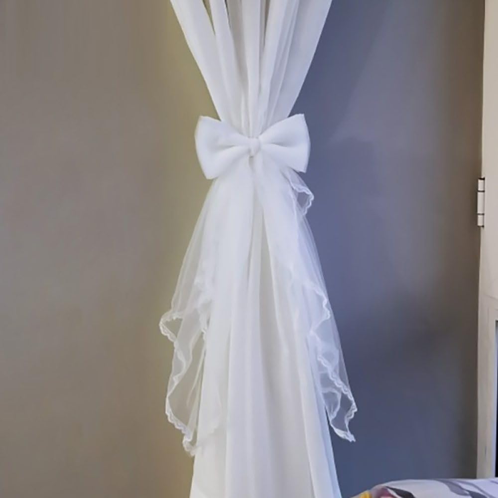 Qbodp 2 Pièces Embrasses À Rideaux À Nœud, Embrasses Longues En