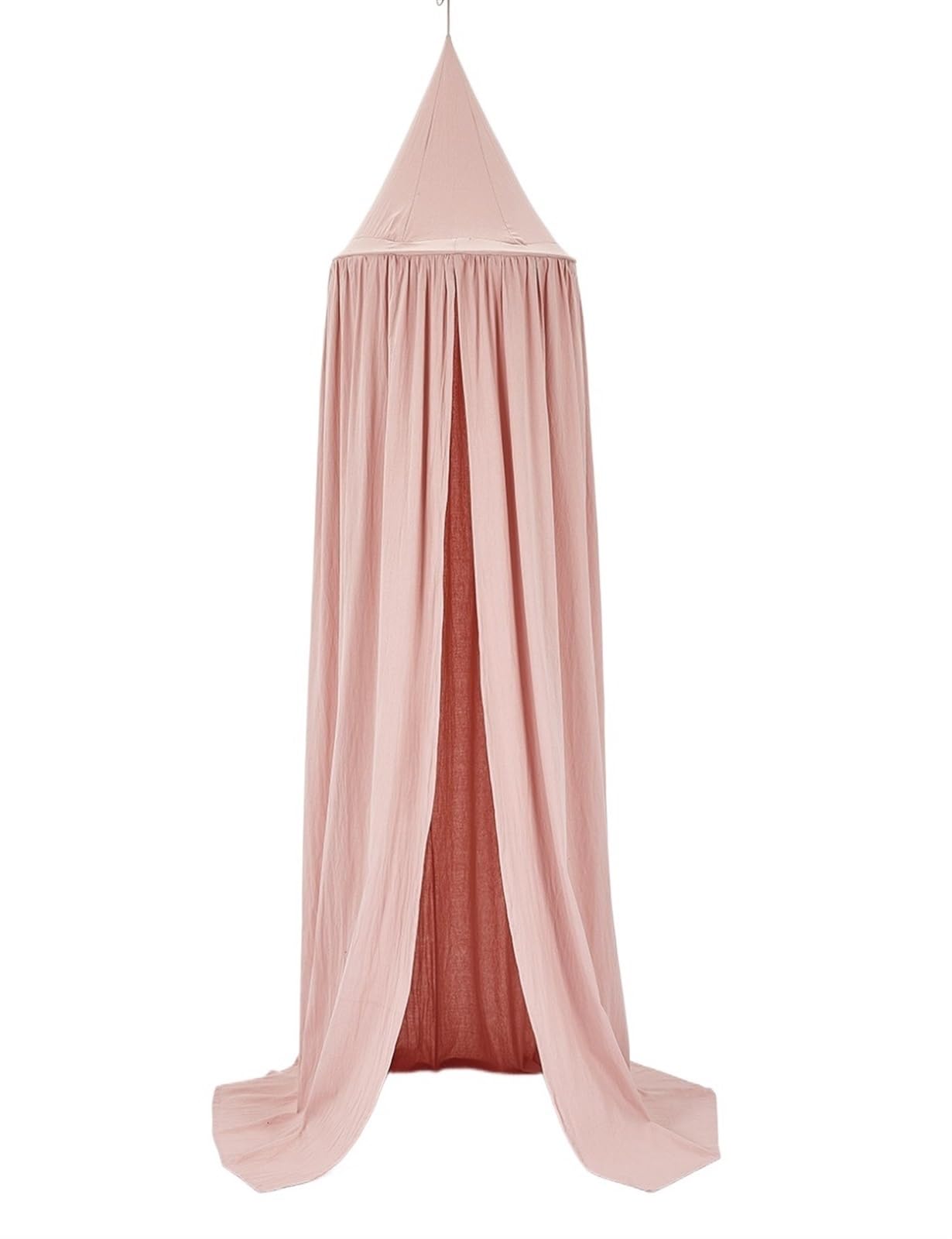 LSNNMU 8 Colors Bed Canopy Hung Dome Bedding Tent Curtain For Room Decor For Bed(Pink)