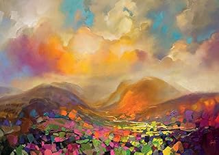 The Art Group Scott Naismith Nevis Range Canvas Print, Cotton, Multi-Colour, 1.8 x 85 x 120 cm