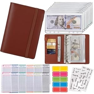 NICOOTH Budget Binder Cash Envelope...