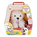 Little Live Pets My Really Real Puppy – Luna; Interaktiver Welpe; 60+ Geräusche/Reaktionen; realistisches Aussehen; 1 aus 72 Varianten; Spielset mit Transportbox; Batterien enthalten; ab 5 Jahren