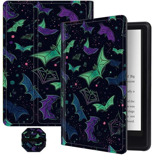 Kindle Paperwhite ��12���� 2024 ����� Kindle Colorsoft Signature Edition 7�C���`�p �}���`�A���O���X�^���h�X�����J�o�[ �����E�F�C�N/�X���[�v + �X�N���[���N���[�j���O�p�b�h�t�� ���C���{�[