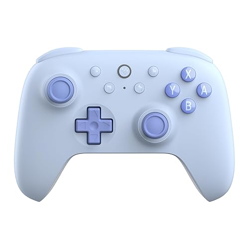 8Bitdo Ultimate 2C Bluetooth Controller for Switch & Switch 2, Wireless Controller with 6-Axis Motion Control, Rumble Vibration, Refined D-Pad and Bumpers, and Hall Effect Joysticks (Blue)