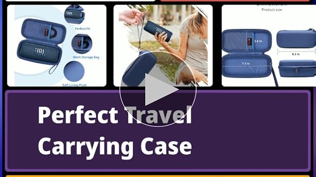 Amazon.com: XANAD Hard Case for JBL Flip 7/6 /5 Essential or