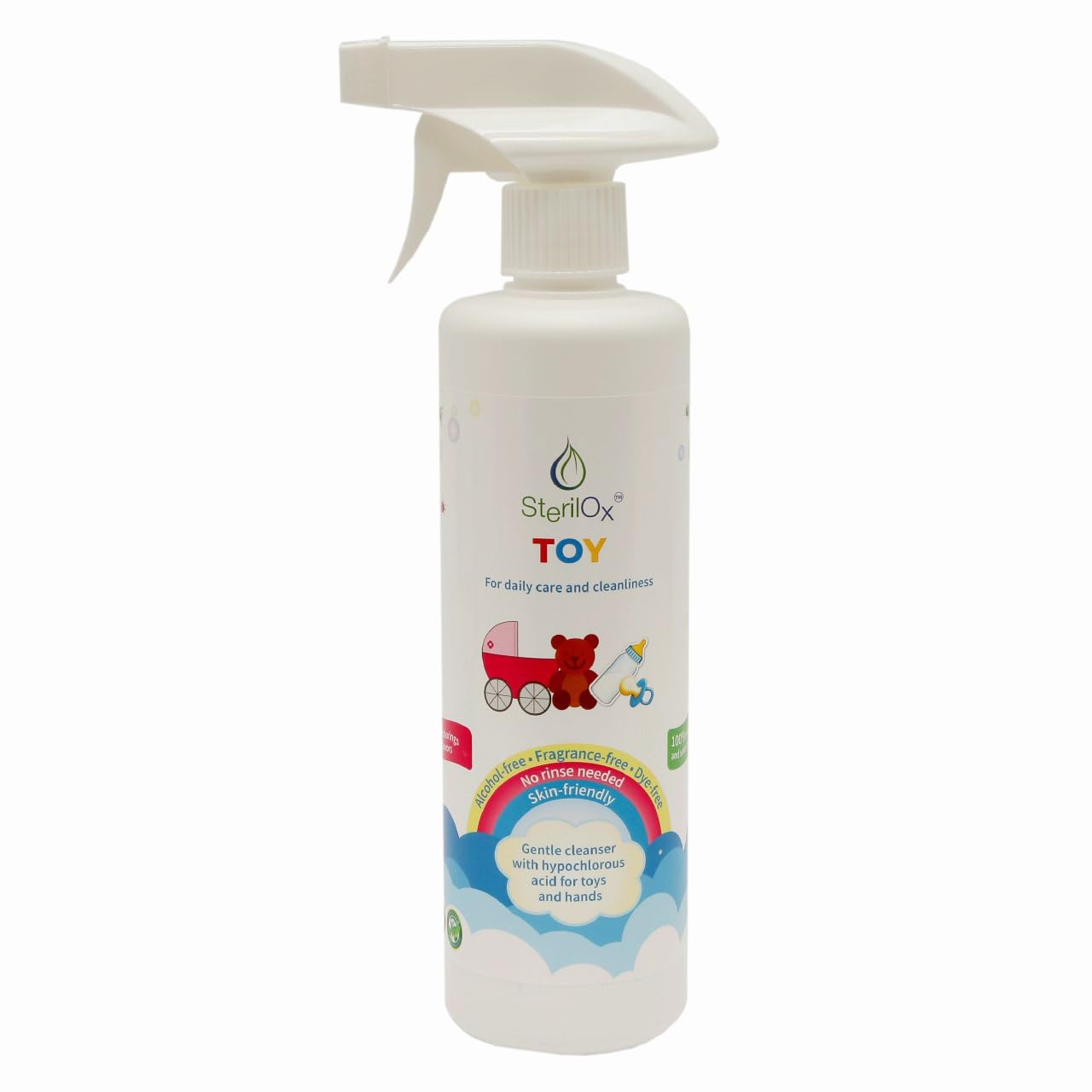 Toy/Cleaning agent/Hypochlorous Acid (HOCl) Based for Hands, Toys, Furniture, Safe Sanitizing Spray for Babies and Children.