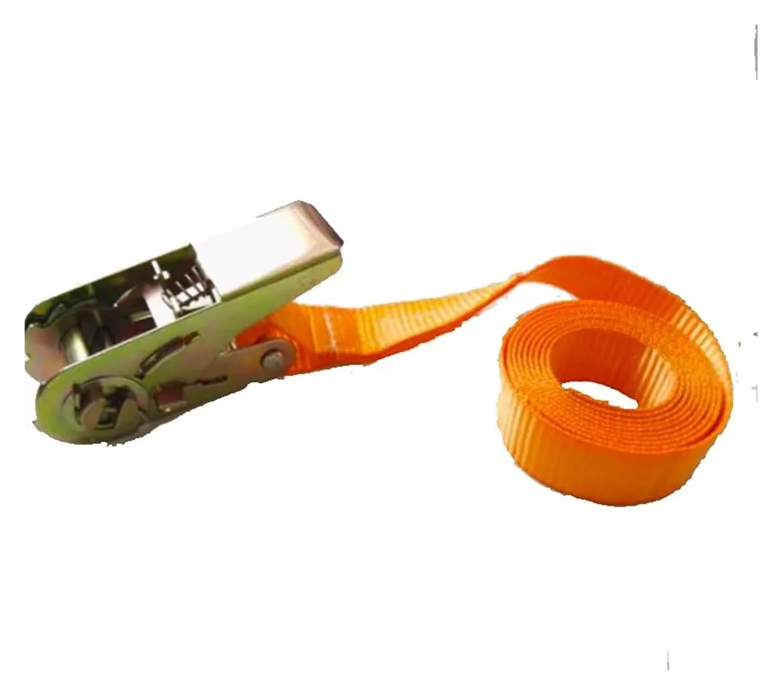 Metall-Zurrgurt, Hochleistungs-Frachtgurt, Gepäckzurrgurt, robuster Gürtel mit Schnalle(3meter)