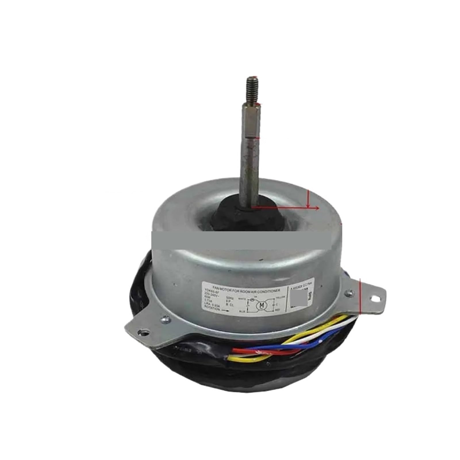 Moteur de ventilateur YDK-65-6F haute durabilité pour climatiseur résidentiel