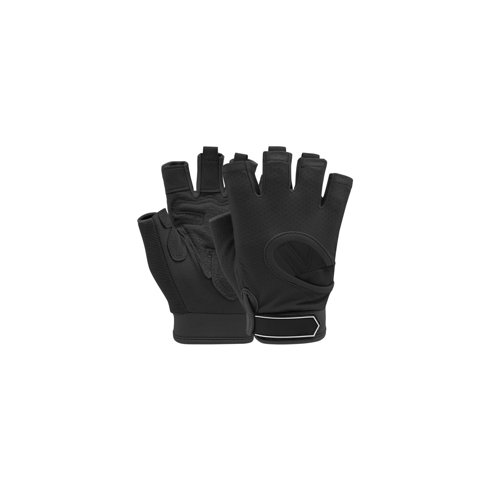 CAZSTYK 1Pair Five Finger Glove Fitness Exercise Glove Workout Antislip Silicones Women Weightliftings Durability Training Gloves