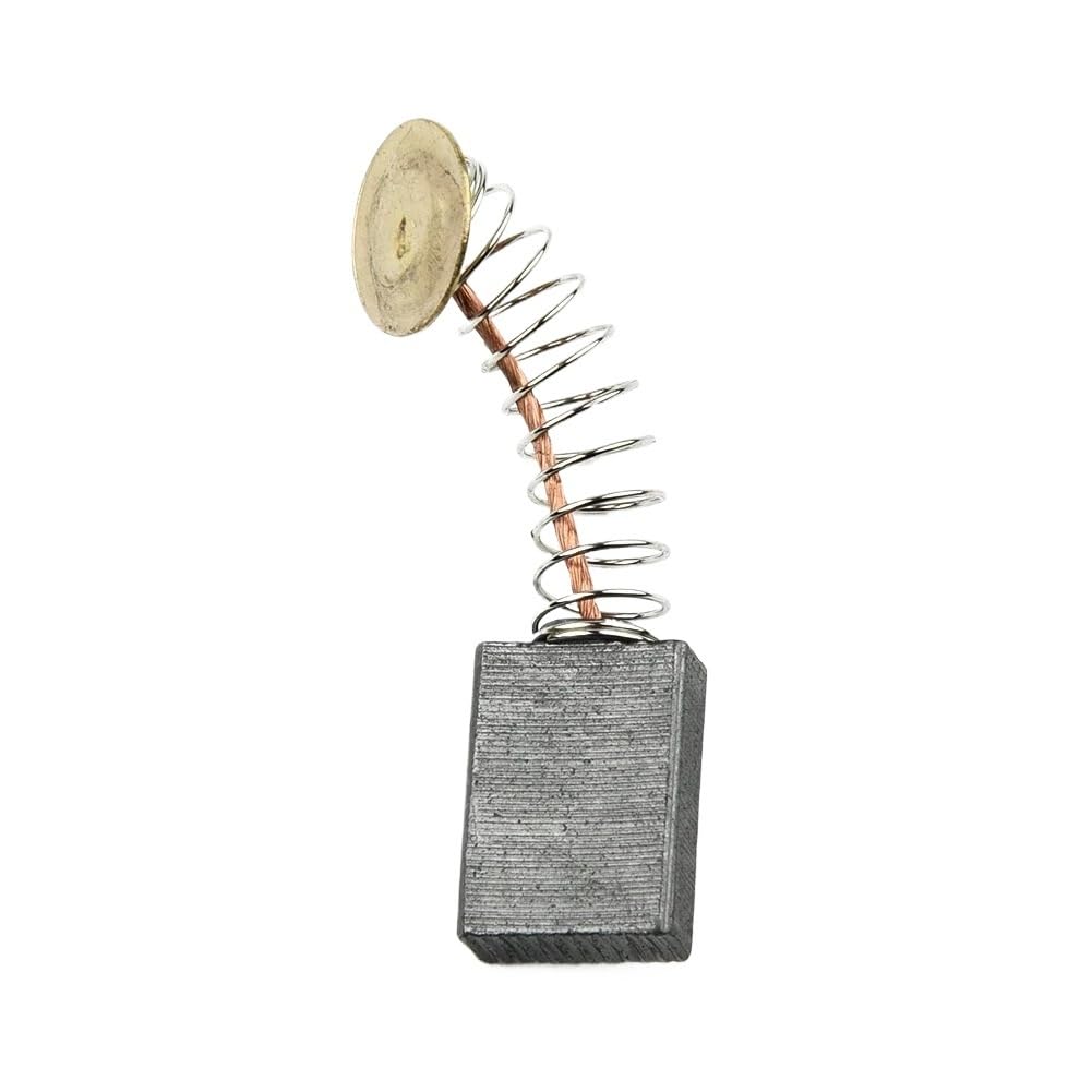 Juego de 10 cepillos de carbono de 6 x 12 x 17 mm para herramientas eléctricas, taladro de motor, motosierra, herramientas de carpintería
